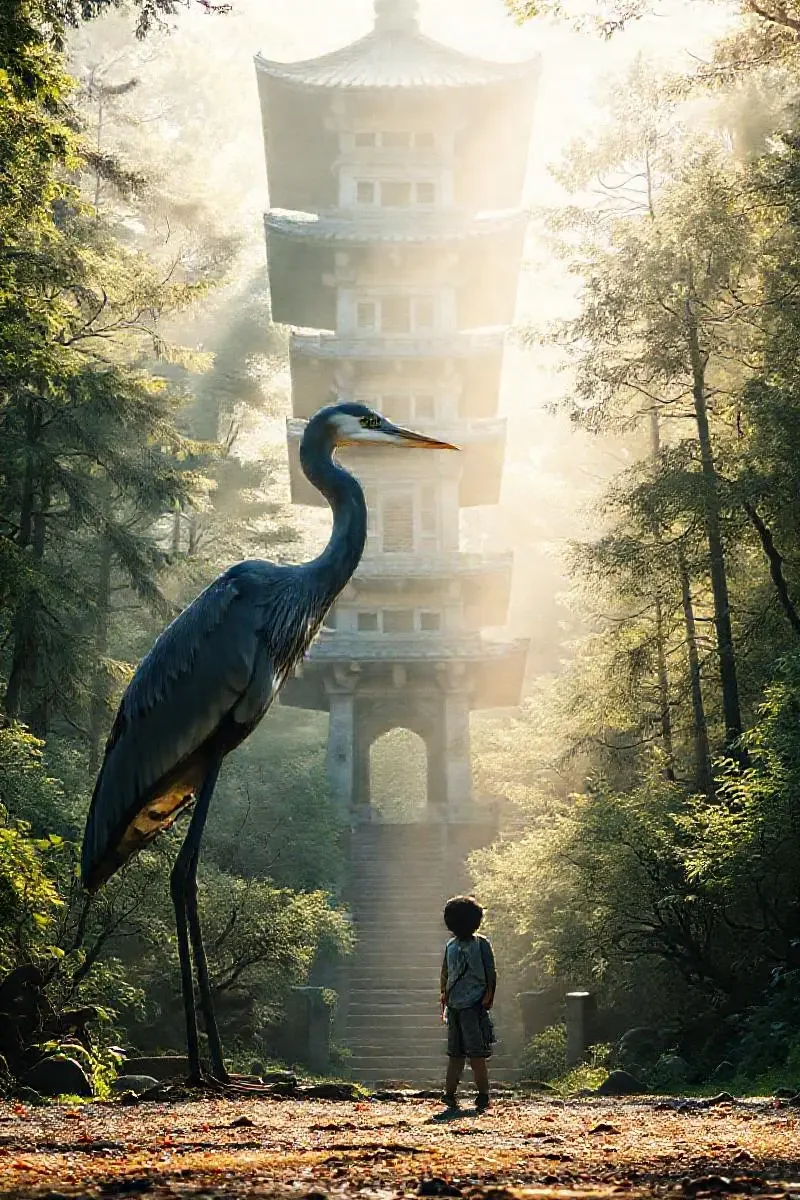 苍鹭与少年 动画 4K Dolby Vision 苍鹭与少年 电影封面